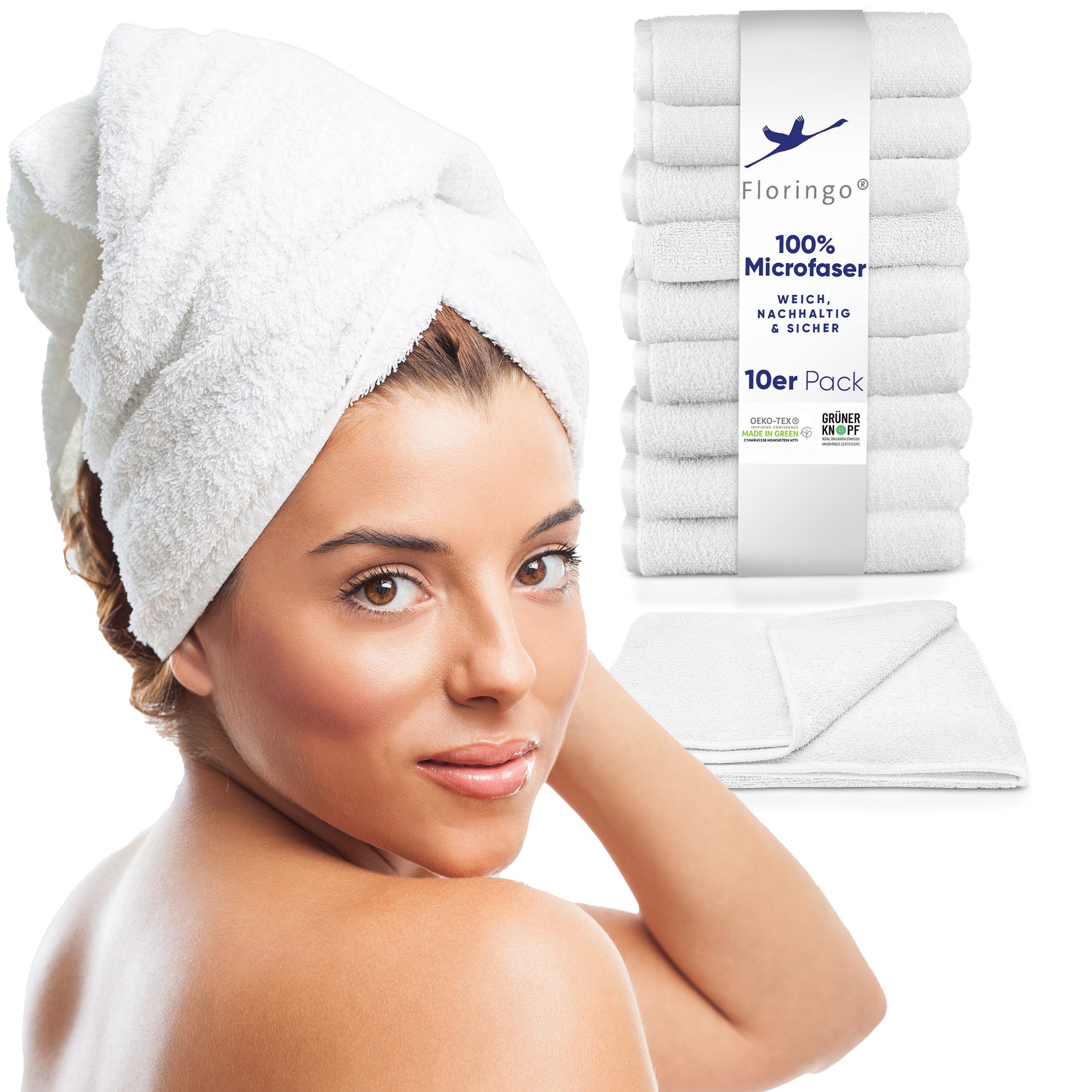 MOON Heimtextilien Handtuch 10er Pack Friseurtuch günstig online kaufen