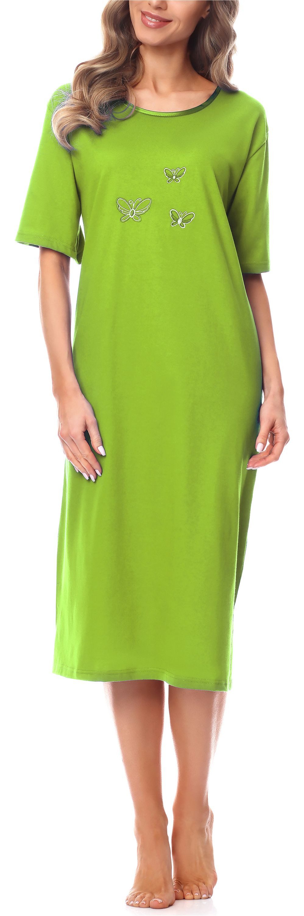 Merry Style Nachthemd Damen Kurzarm Nachthemd 91LW1 (1-tlg) günstig online kaufen