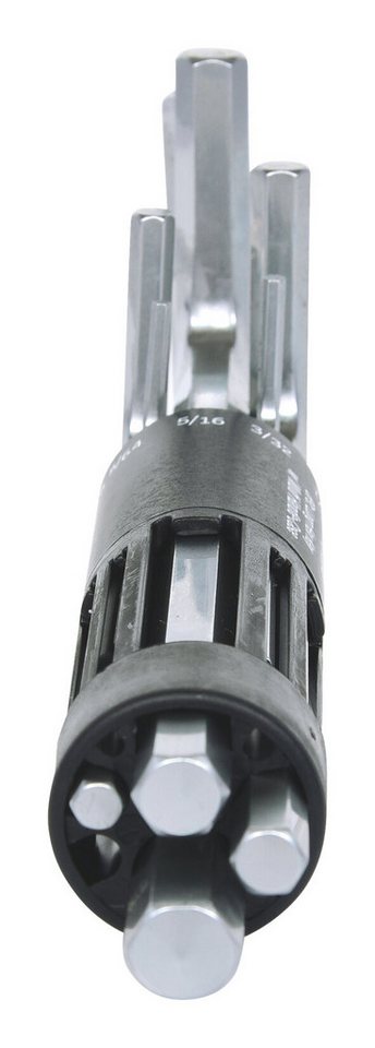 Thumbnail - KS Tools Stiftschlüssel (8 St), 3 in 1 Innensechskant-Winkelstiftschlüssel-Satz, 8-teilig Zoll