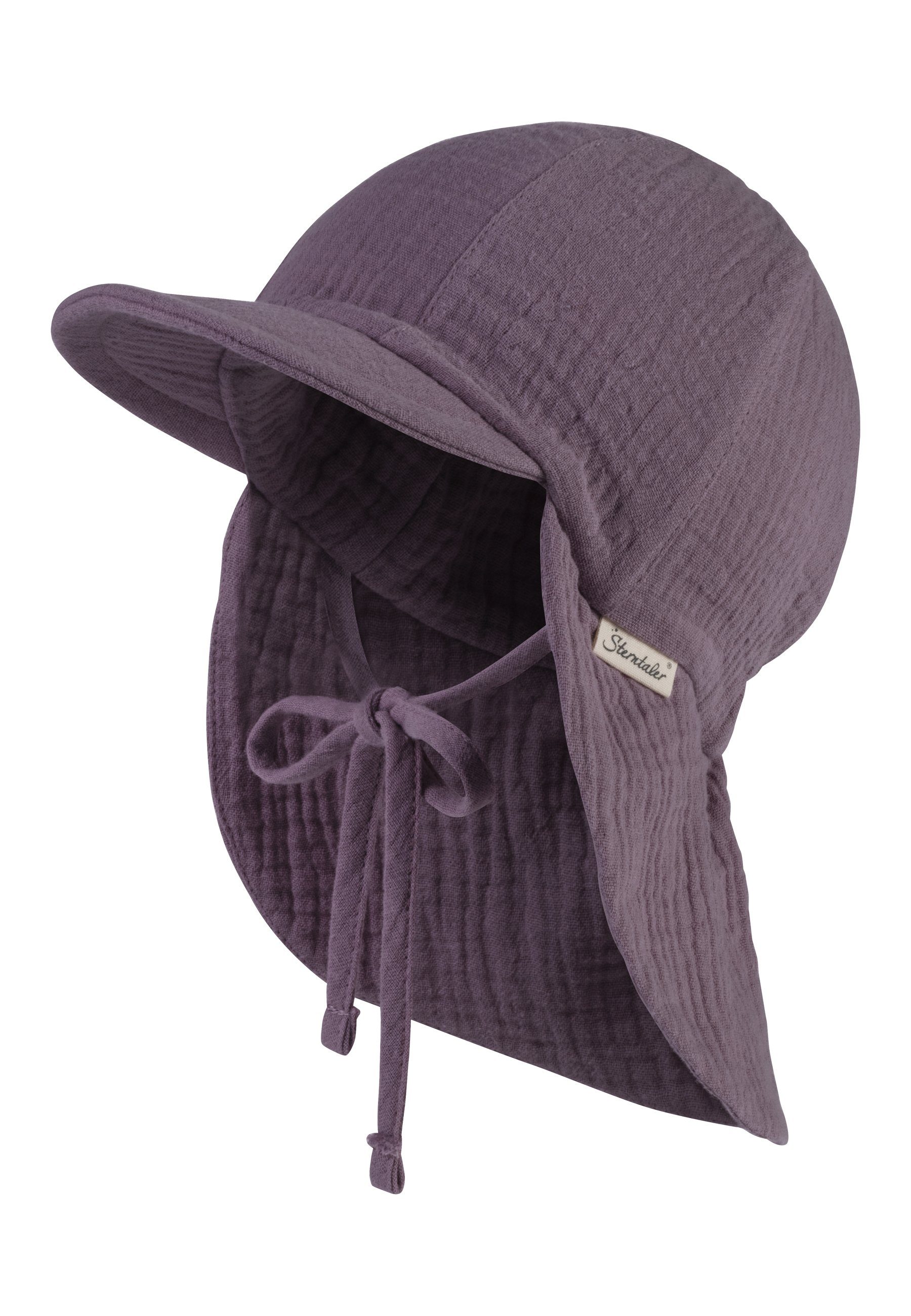 Sterntaler® Schirmmütze Schirmmütze mit Nackenschutz Musselin günstig online kaufen