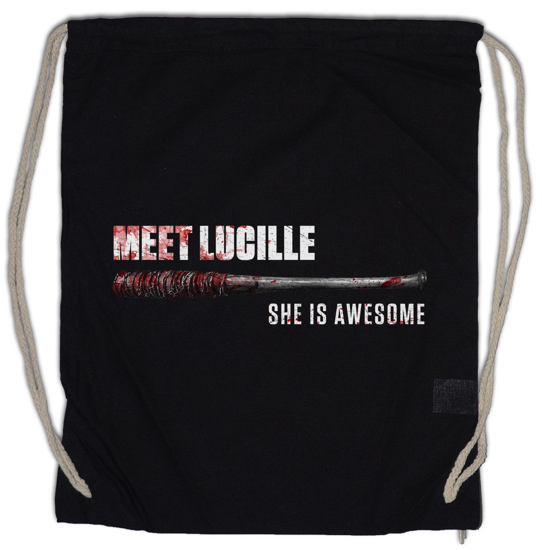 Turnbeutel Meet Lucille Turnbeutel Negan Baseball TV Walking Baseballschläger Bat