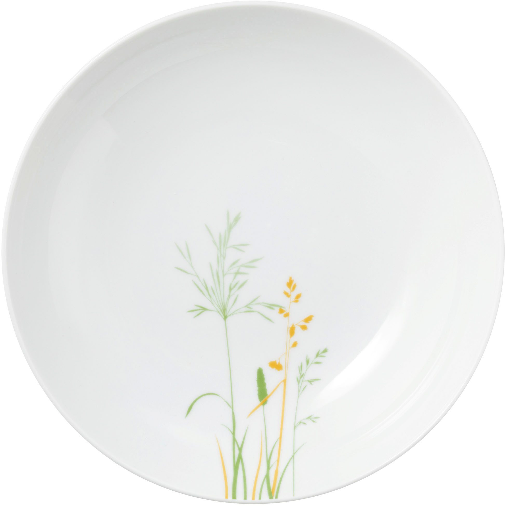 Seltmann Weiden Tafelservice Teller Set, Geschirr-Set, 12 Teile, Liberty Meadow Grasses (12-tlg), 6 Personen, Porzellan, Geschirr-Set, Teller, Made in Germany, 12 Teile, für 6 Personen