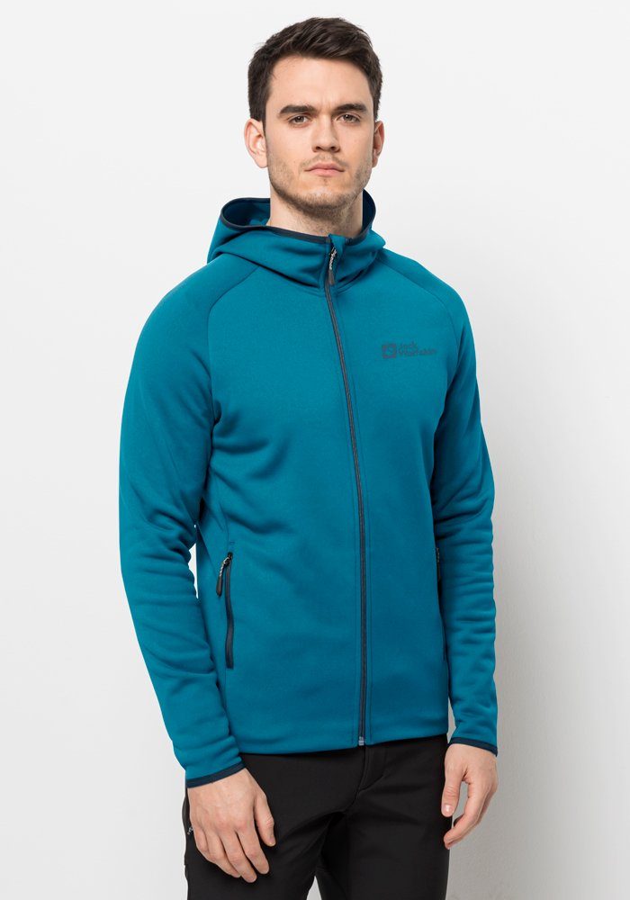 Jack Wolfskin Fleecejacke BAISELBERG HOODED FZ M