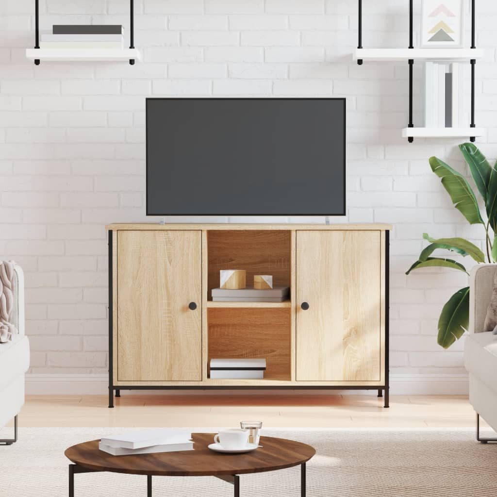 vidaXL TV-Schrank TV-Schrank Sonoma Eiche 100x35x65 cm Spanplatte günstig online kaufen