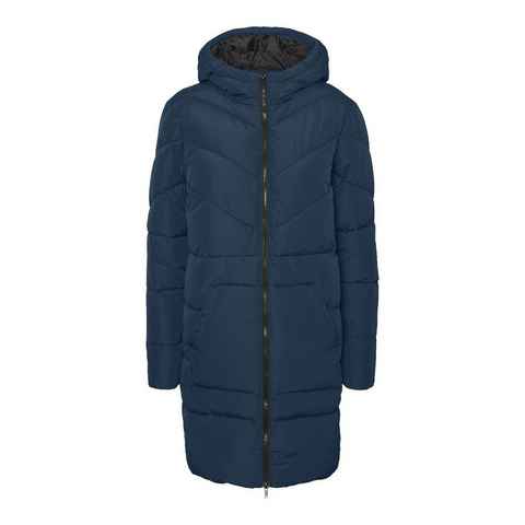 Noisy may Winterjacke Lange Puffer Stepp Jacke NMDALCON 4272 in Dunkelblau