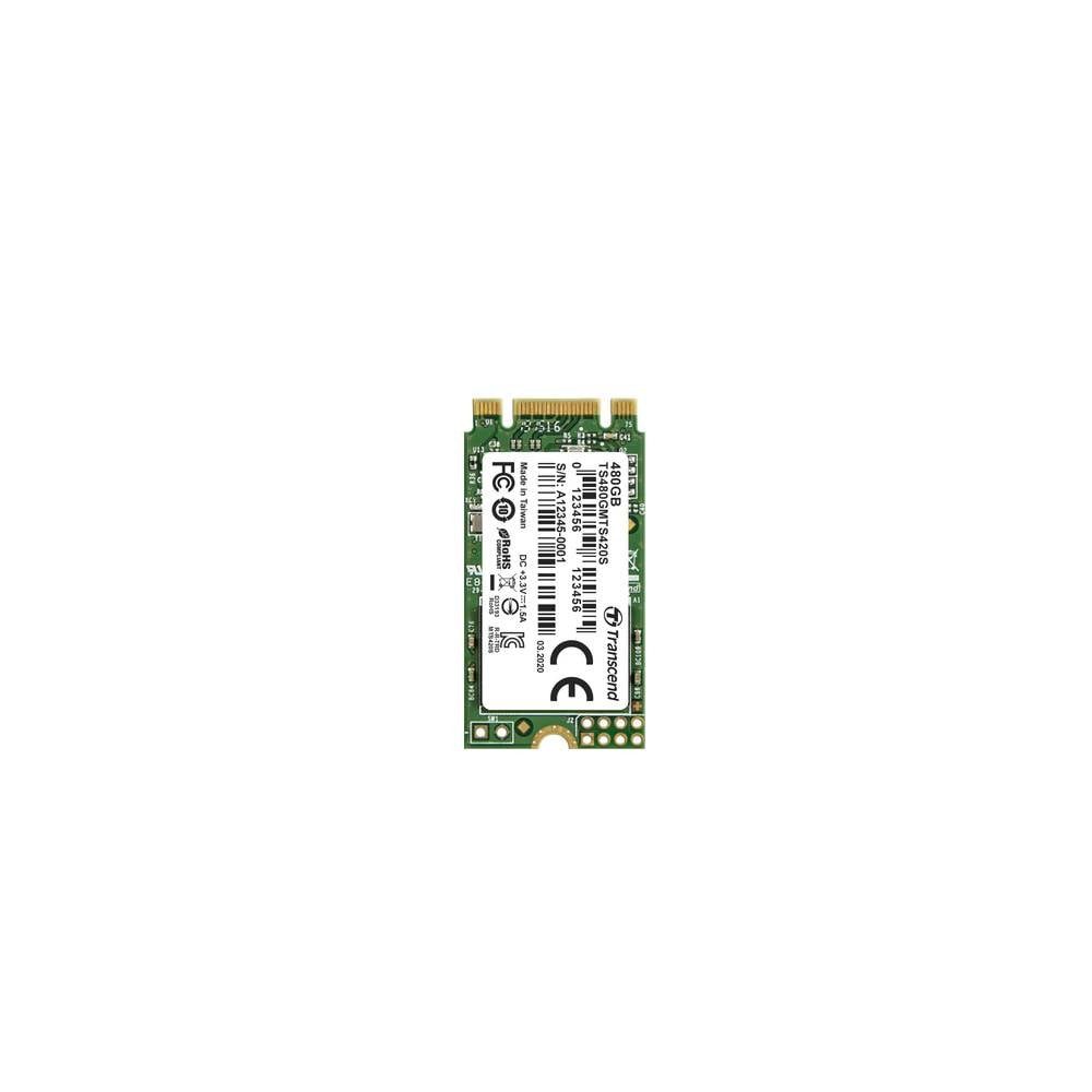 Transcend M.2 SSD 480GB TS480GMTS420S SSHD-Hybrid-Festplatte