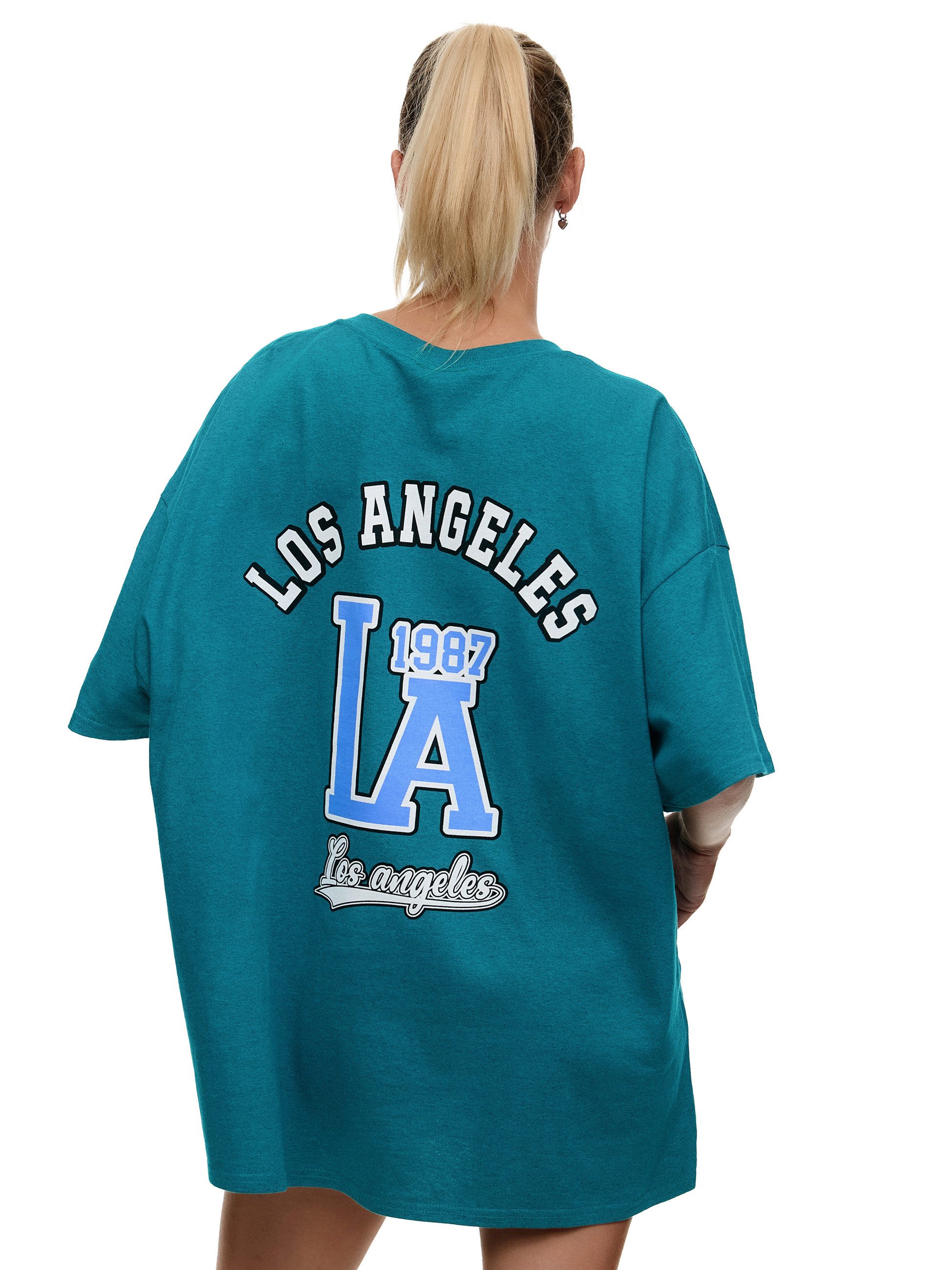 Worldclassca T-Shirt Worldclassca Oversized LA Los günstig online kaufen