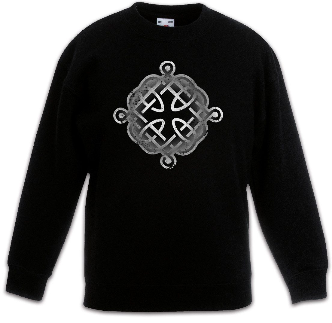 Sweatshirt Celtic Knot Logo Sign XII Kinderpullover Kelten Tribal Knoten Keltisch