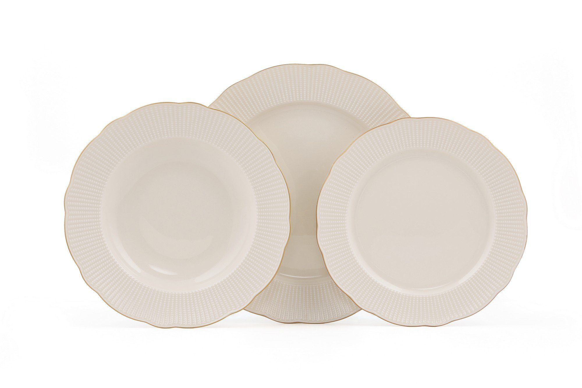 Hermia Concept Teller-Set 100% PORCELAIN P3376 (18-tlg)