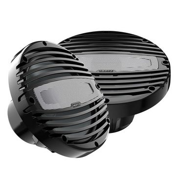 Hertz HMX 8-LD-C 20cm Lautsprecher schwarz mit LED-Beleuchtung Marine Auto-Lautsprecher (100 W, 20, MAX: 200 Watt)