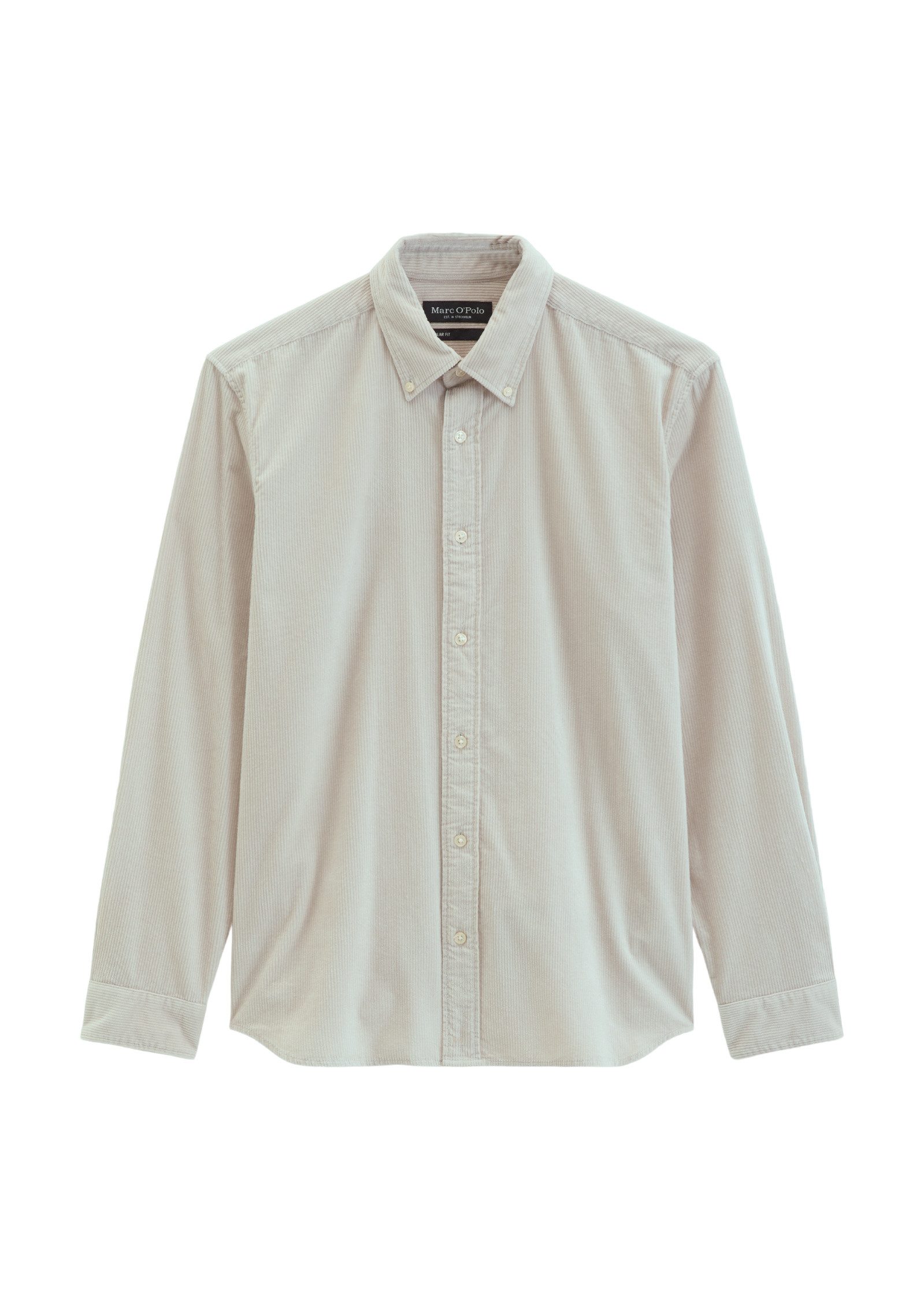 Marc O'Polo Langarmhemd mit Button-Down-Kragen