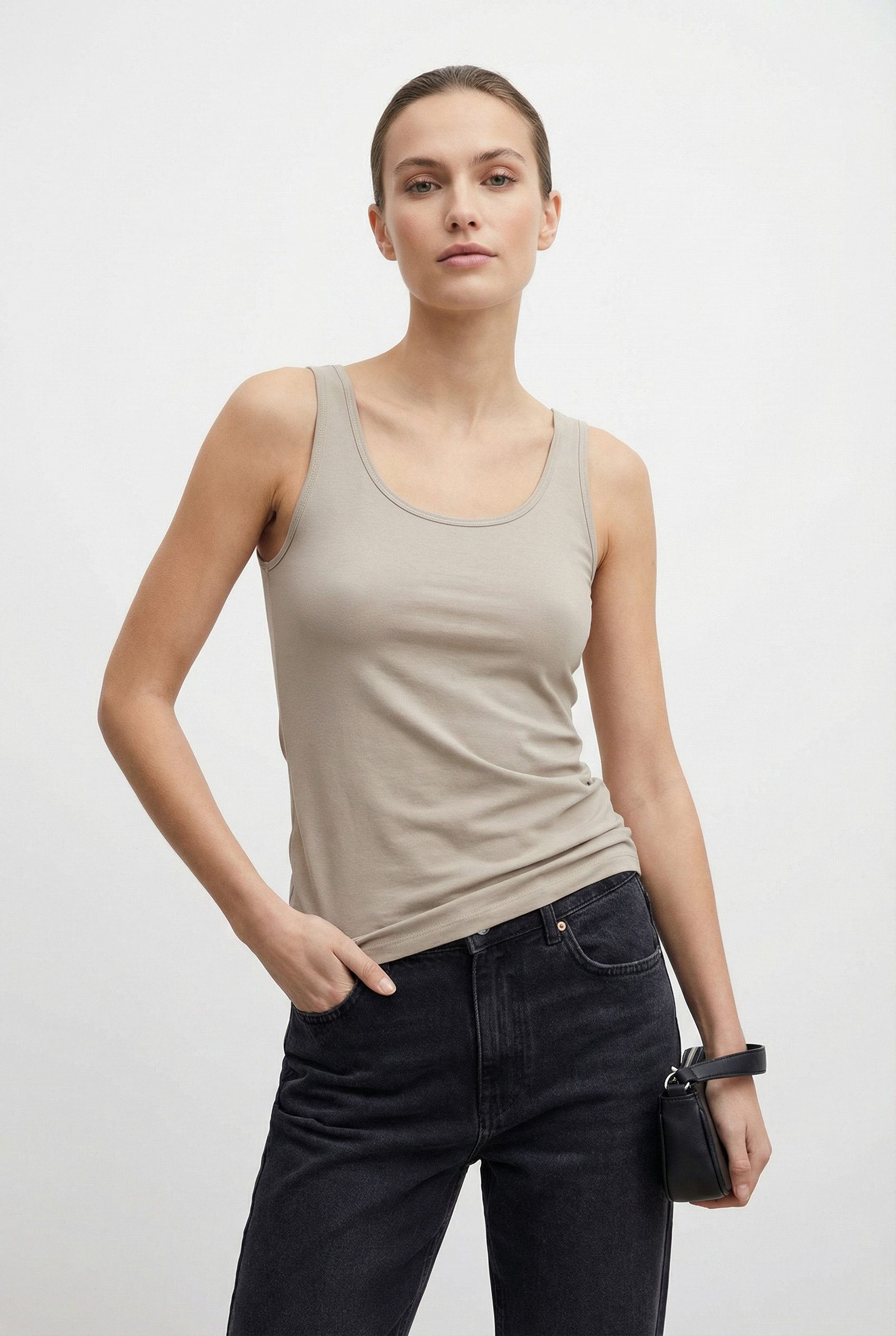 ONLY CARMAKOMA Tanktop CARTIME TANK TOP JRS NOOS