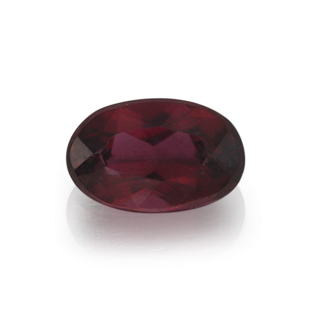 Cavill Edelstein Ring Sterlingsilber mit 0,26 ct Rubellit Ovalschliff Rosa, (1-St)