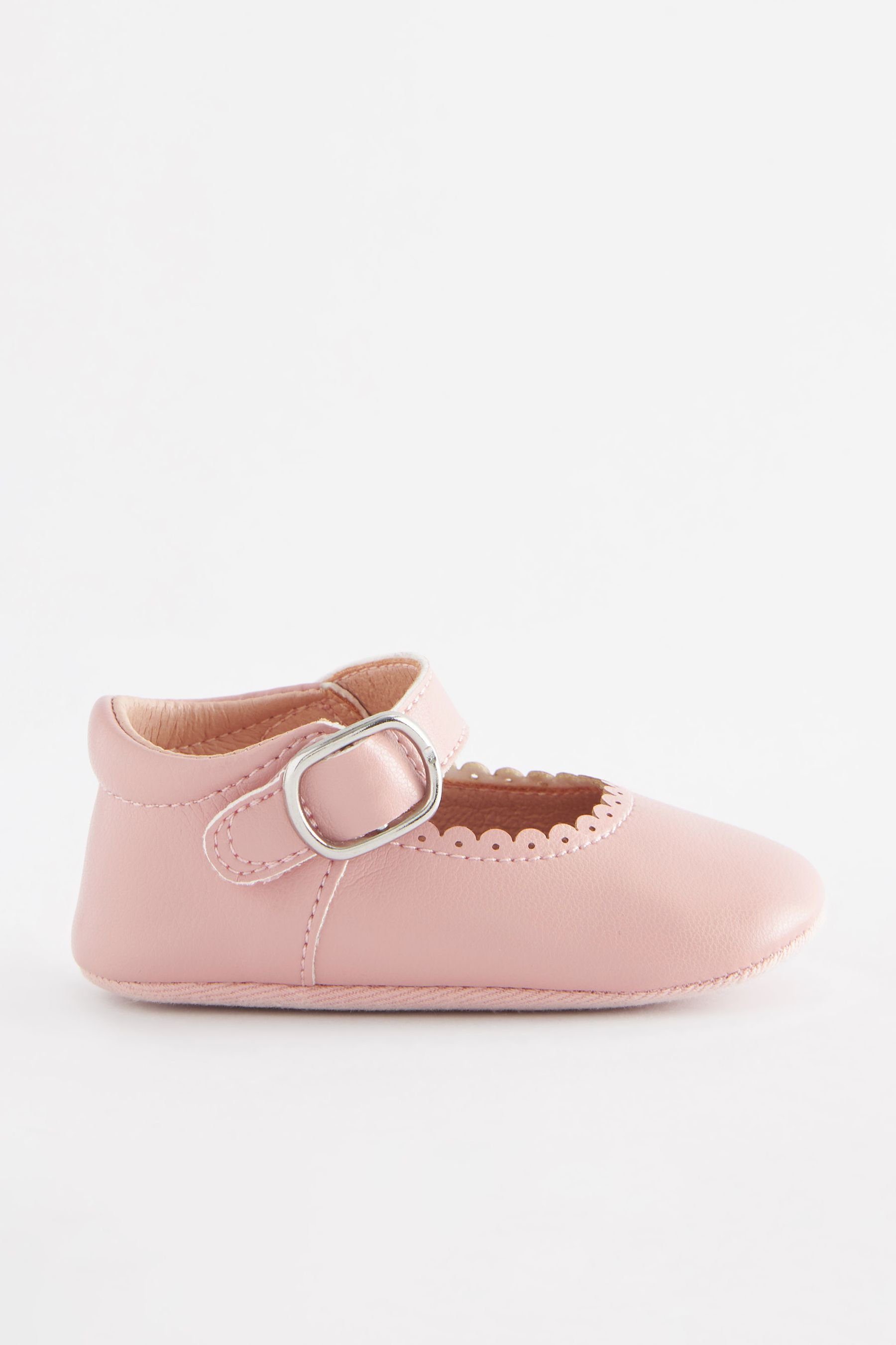 Mary-Jane-Babyschuhe Babystiefel (1-tlg) Pink Next