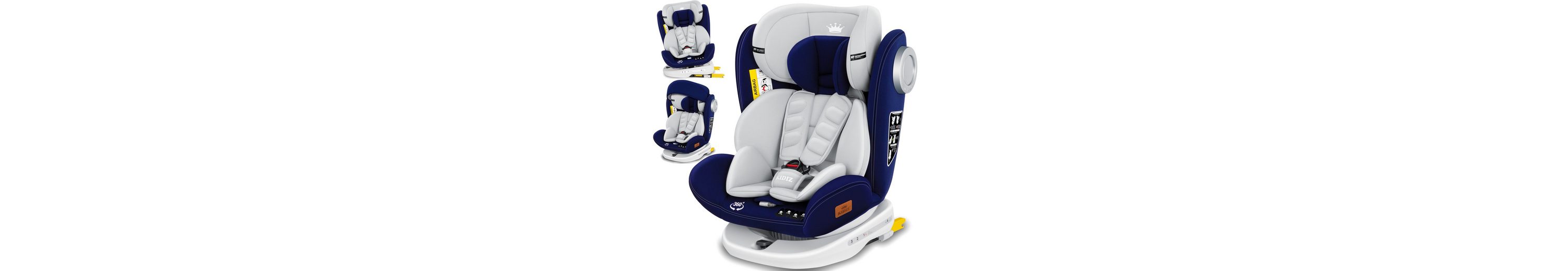 KIDIZ Autokindersitz, Kindersitz Baby Autositz Isofix Top Tether 360° drehbar Gruppe 0/1/2/3 ab
