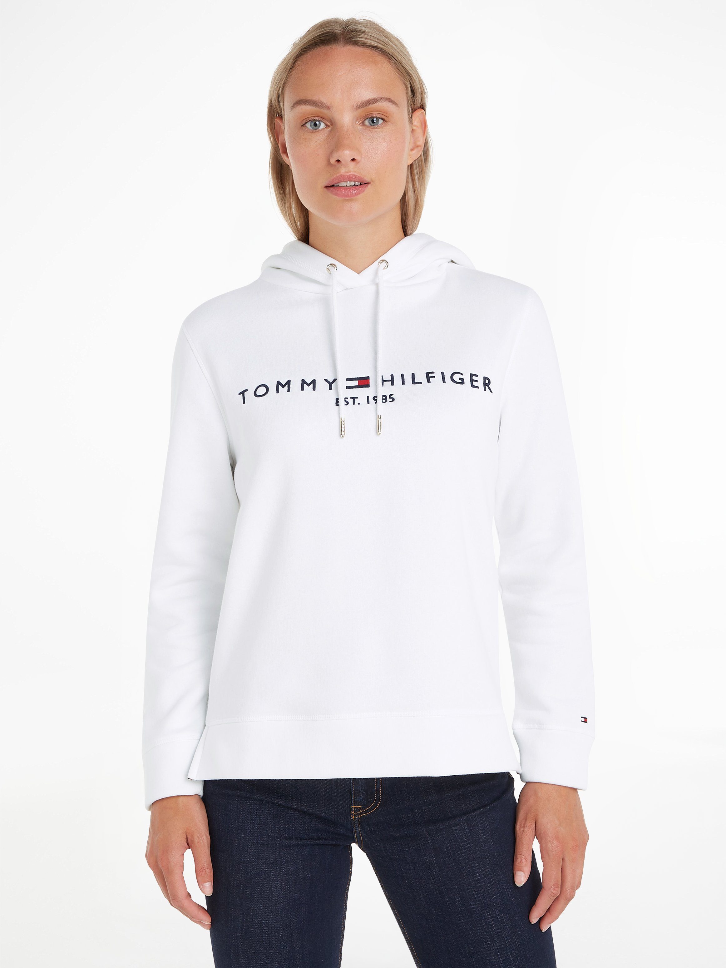 Tommy Hilfiger Kapuzensweatshirt mit Tommy Hilfiger Logostickerei