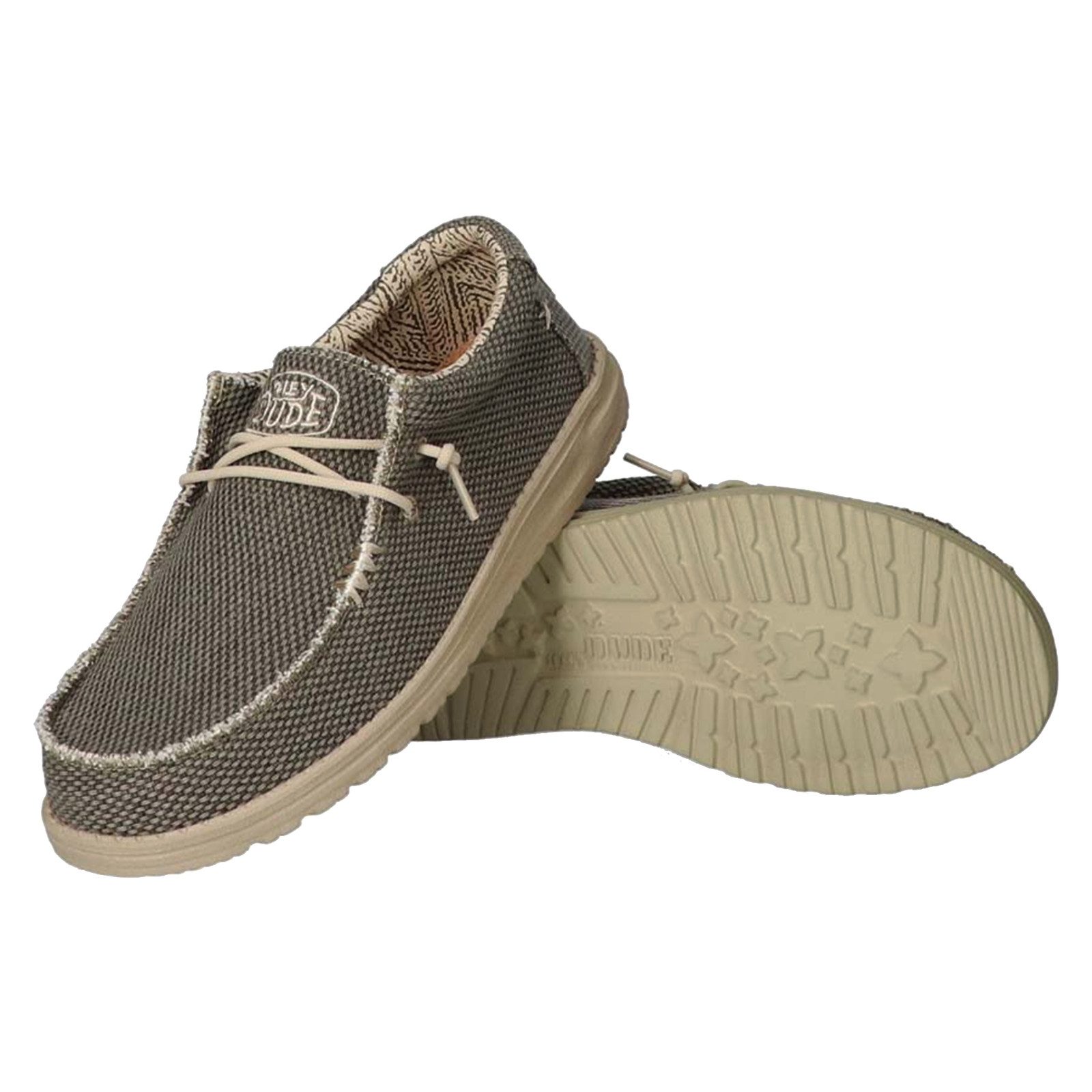 Hey Dude Wally Braided Slip-On Sneaker mit Ziernähten