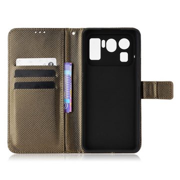 König Design Handyhülle Xiaomi Mi 11 Ultra, Schutzhülle Schutztasche Case Cover Etuis Wallet Klapptasche Bookstyle