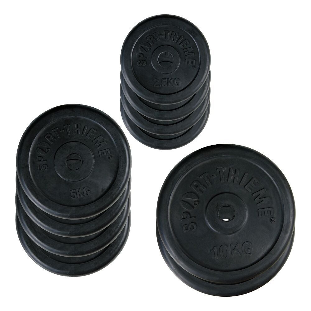 Hantelscheibe Hantelscheiben-Set Gummiert