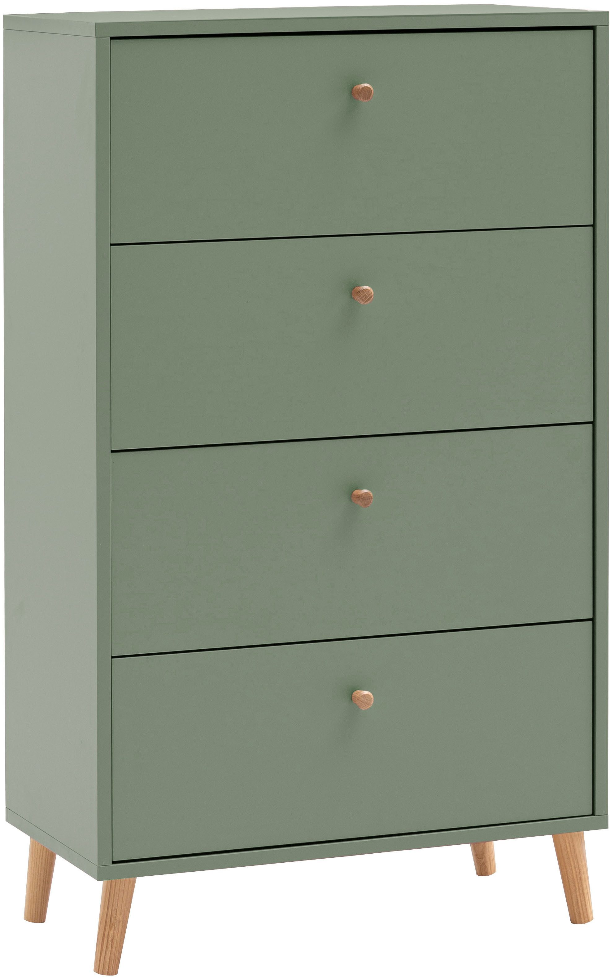 Schildmeyer Kommode Bjarne, Kommode, melaminharzbeschichtet, Made in Germany, B: 60 cm (1 St), Solide Verarbeitung - Dieses Produkt ist in Deutschland gefertigt