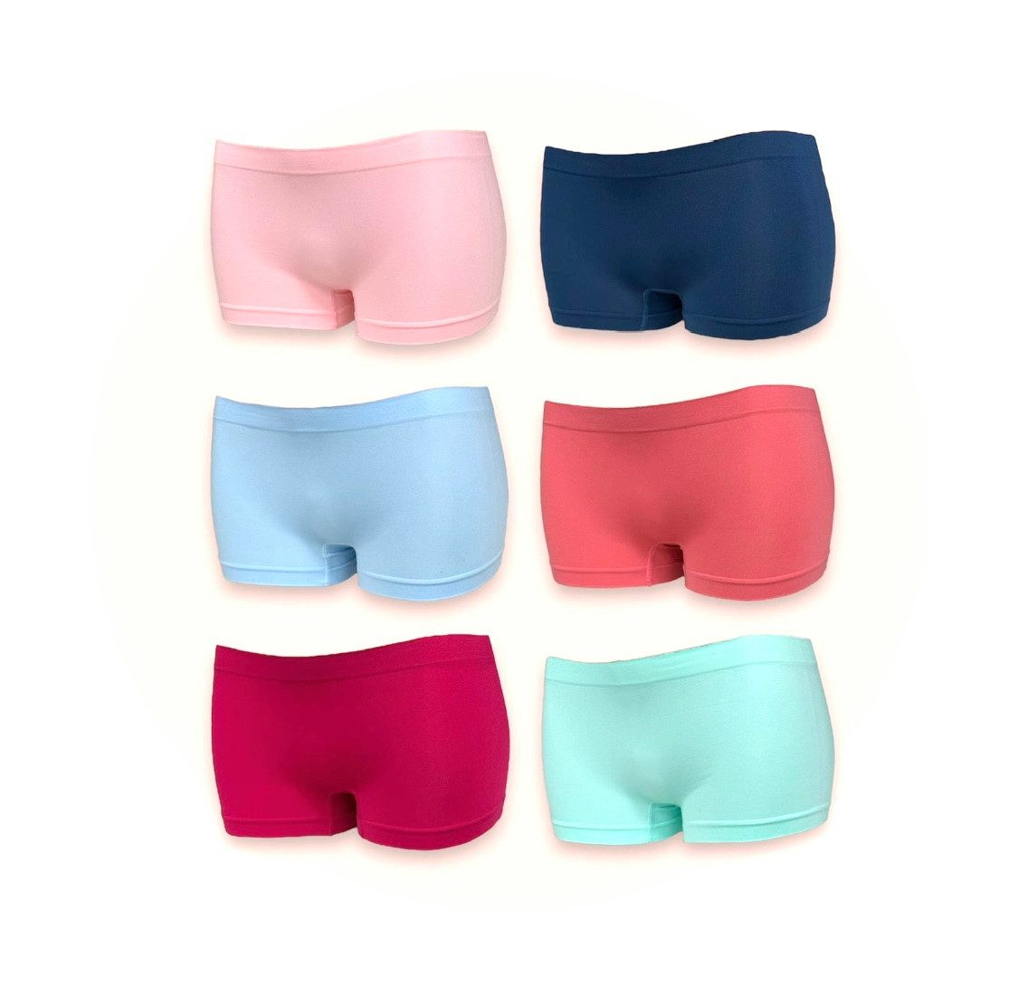 Sonderpostendiscount Formpants Kinder Unterhose Mädchen Panty 6er Pack Farbmix Microfaser