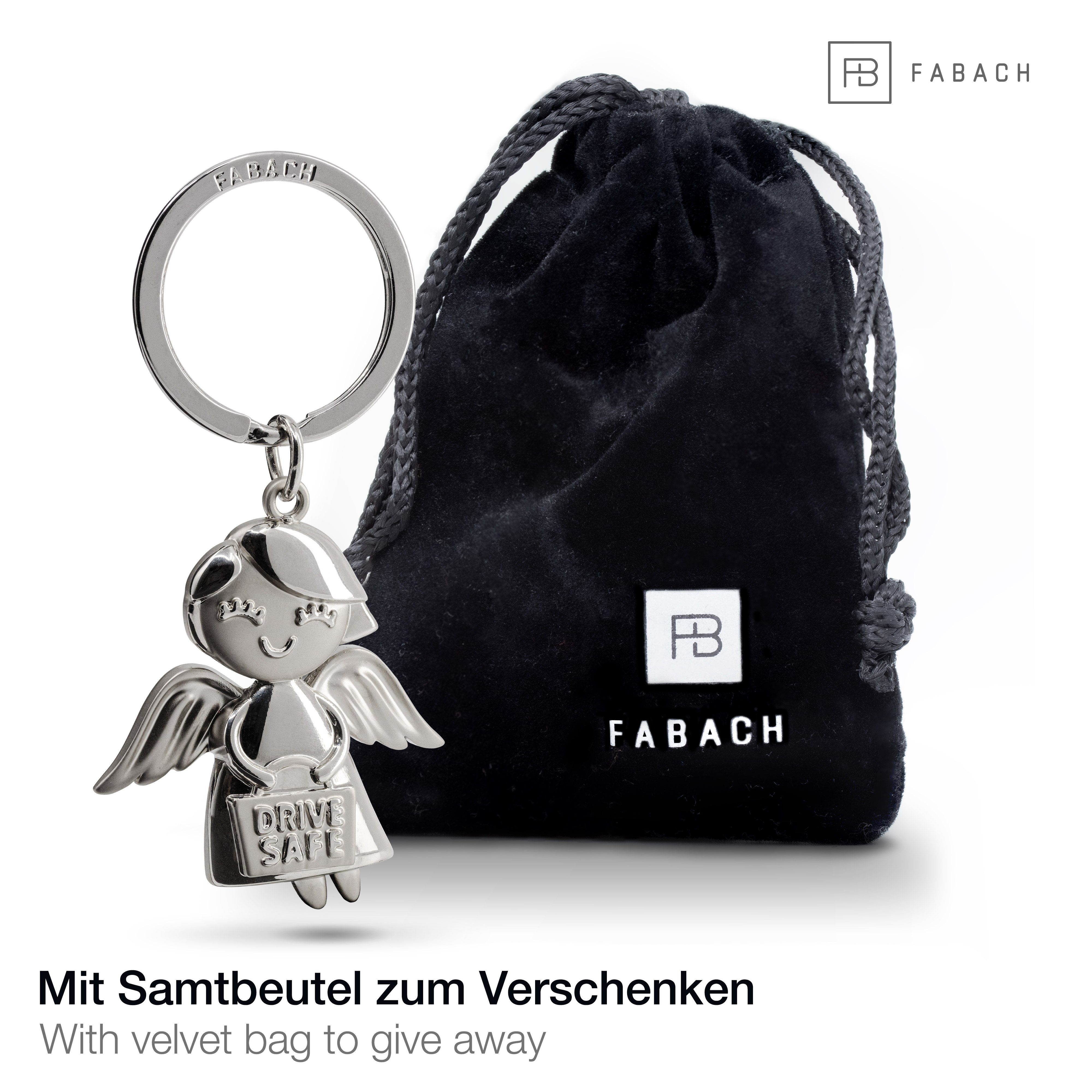 FABACH Schlüsselanhänger Schutzengel Emmy - Gravur günstig online kaufen