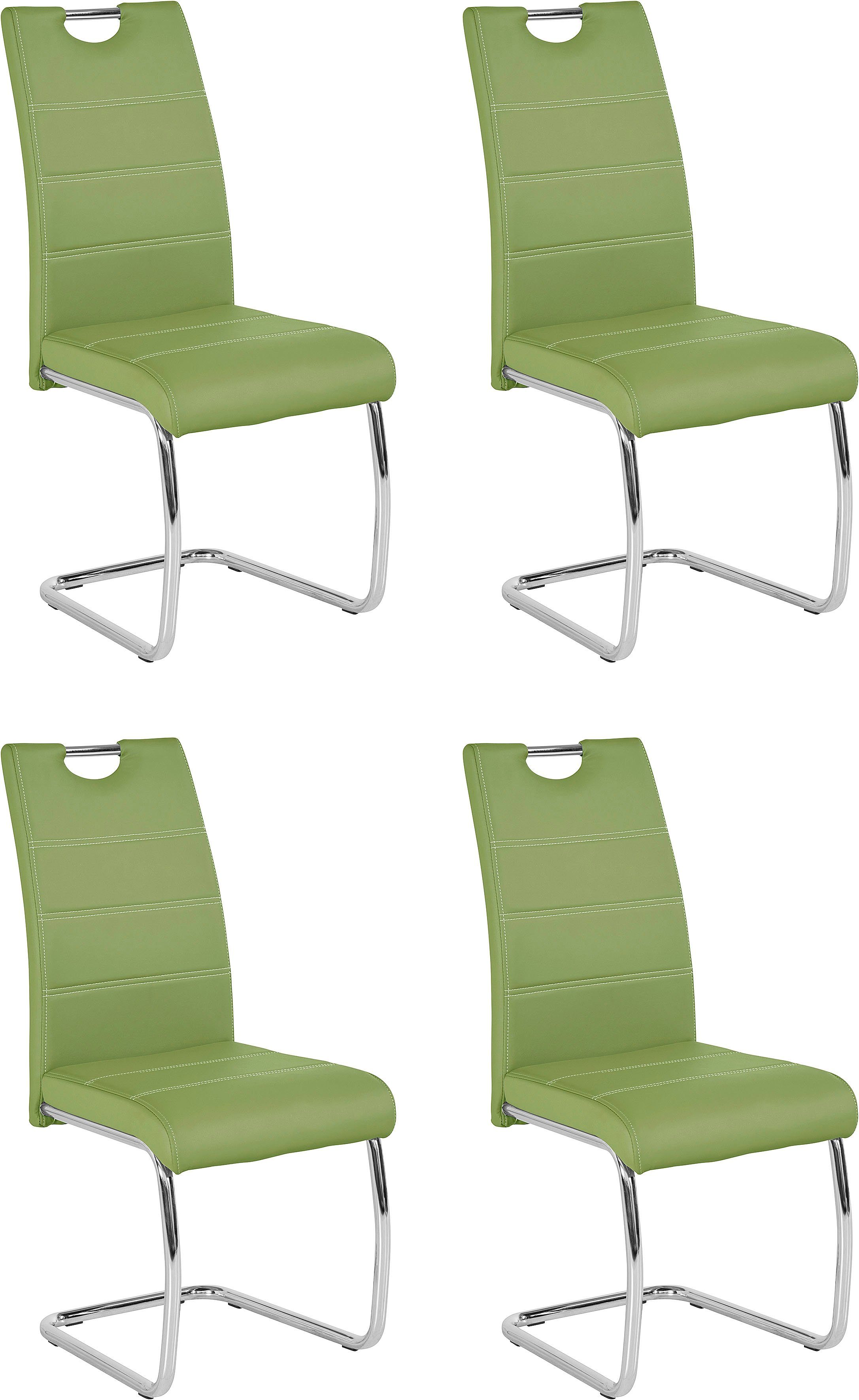 HELA Freischwinger Flora, Esszimmerstühle (Set, 4 St), Schwingstuhl Set: 1, günstig online kaufen