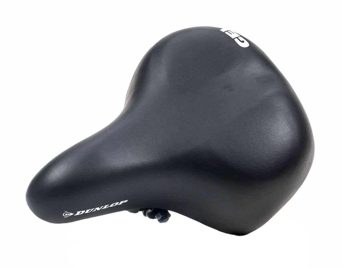 Dunlop Fahrradsattel ergonomischer Gel-Fahrradsattel (Cityradsattel gefedert), Fahrrad-Sattel gepolstert