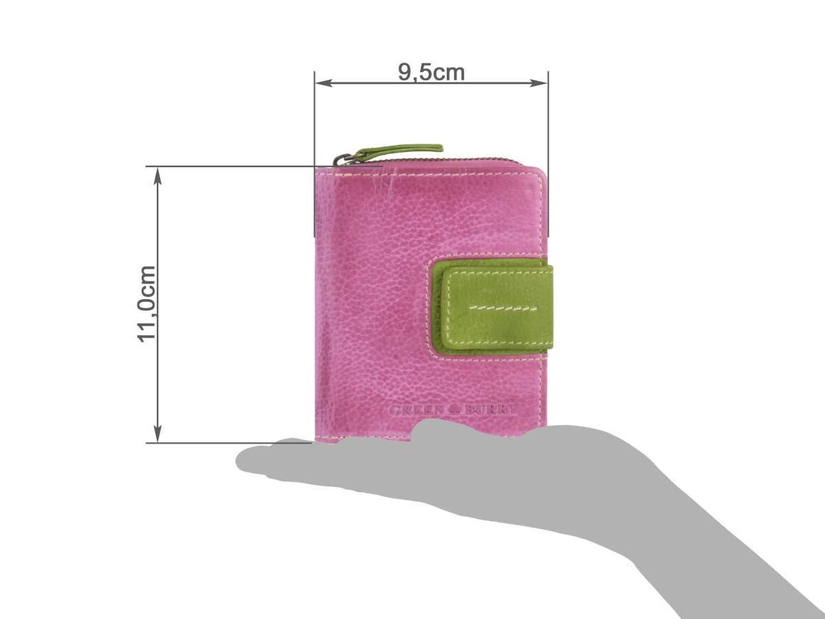 Greenburry Geldbörse "Candy Shop" Leder Damenportemonnaie, Damenbörse, Port günstig online kaufen
