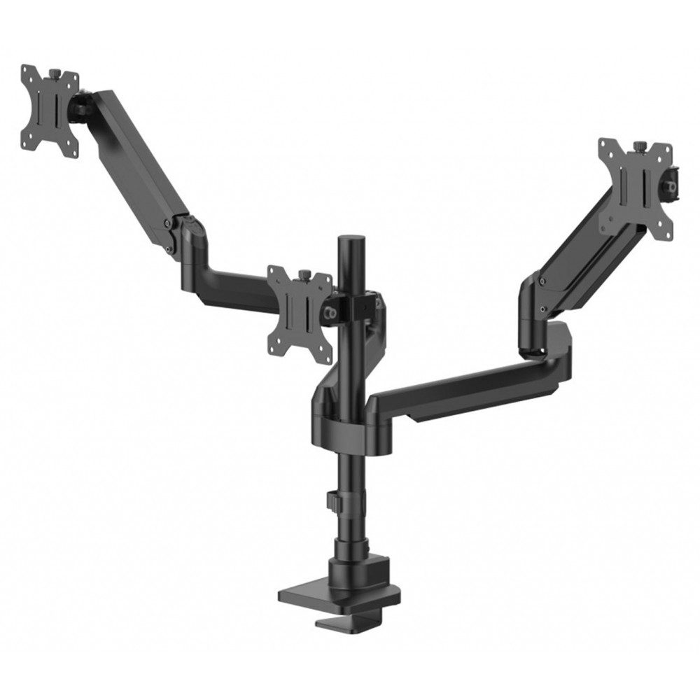 Hama Monitor-Halterung 00220909 Monitorhalterung für 3 Monitore Schwarz