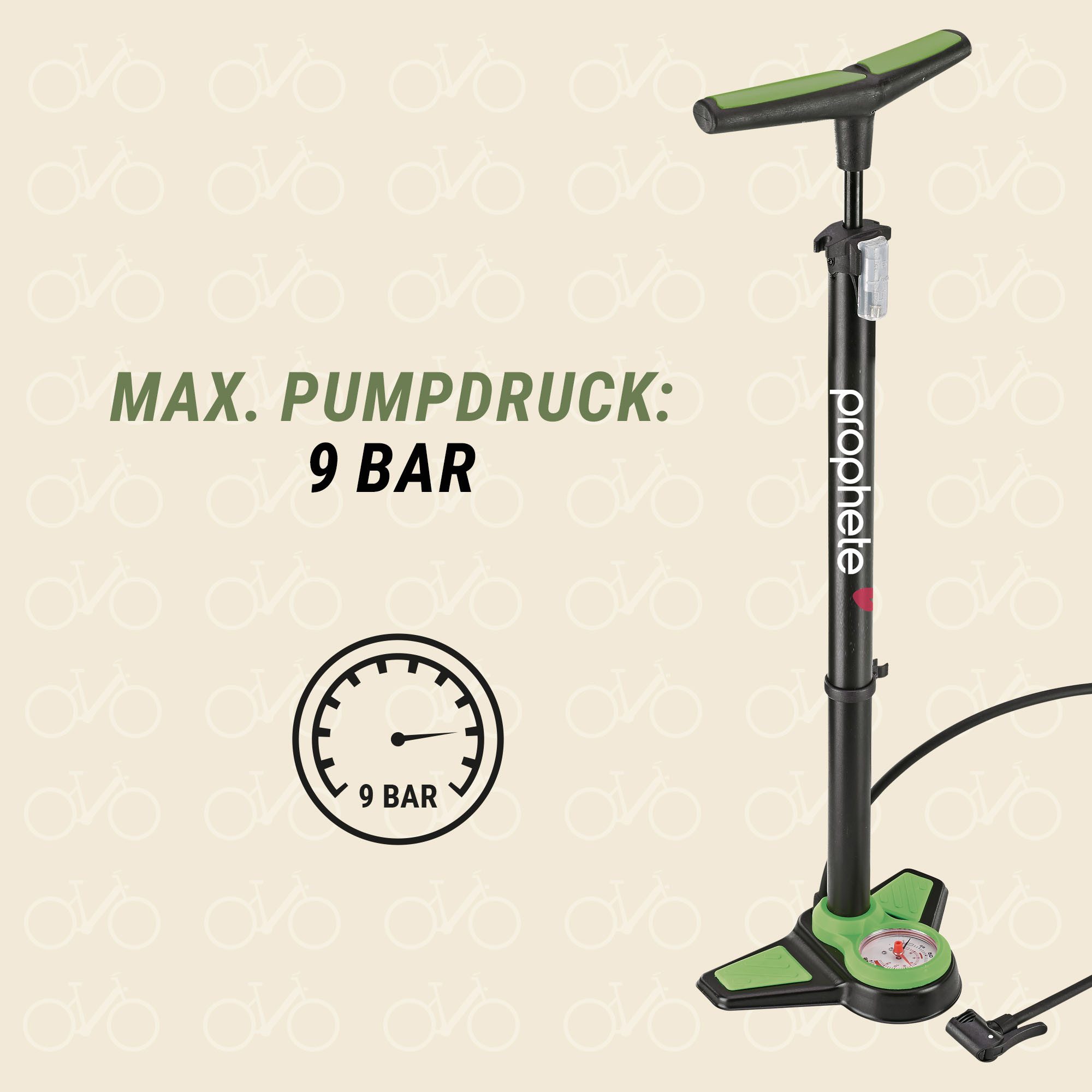 Prophete Fahrradpumpe Prophete Fahrradpumpe