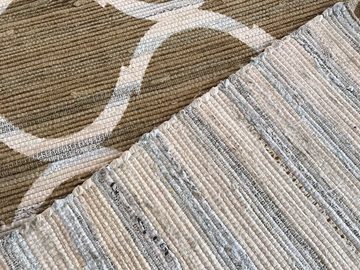 Orientteppich Handgewebter Kilim Teppich Baumwolle 120X180 CM Flickenteppich, Wawa Teppich