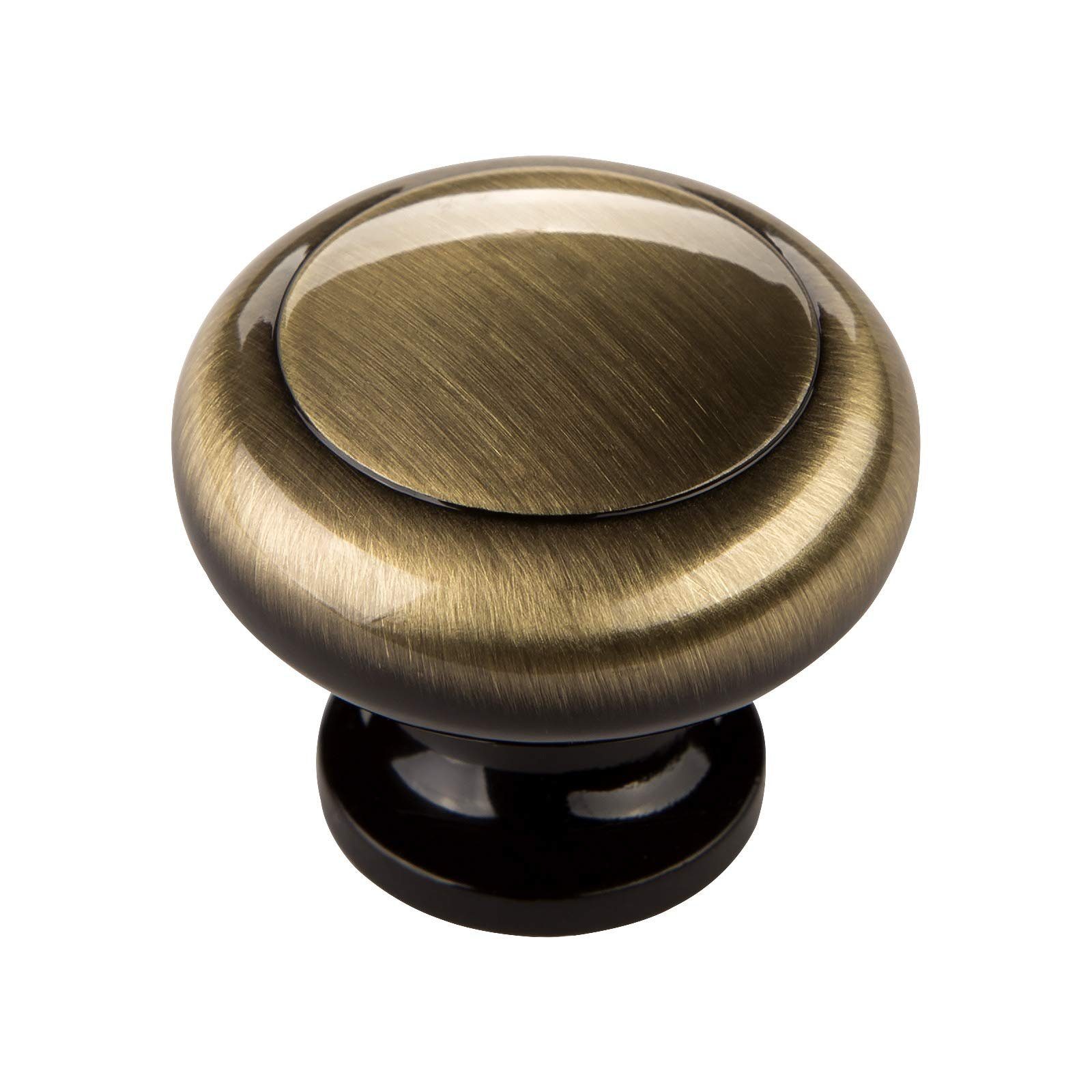 SO-TECH® Möbelknopf Knopfgriff K-03 Ø 32 mm, Küchenknopf Möbelknauf Knopf Knauf - incl. Schraube