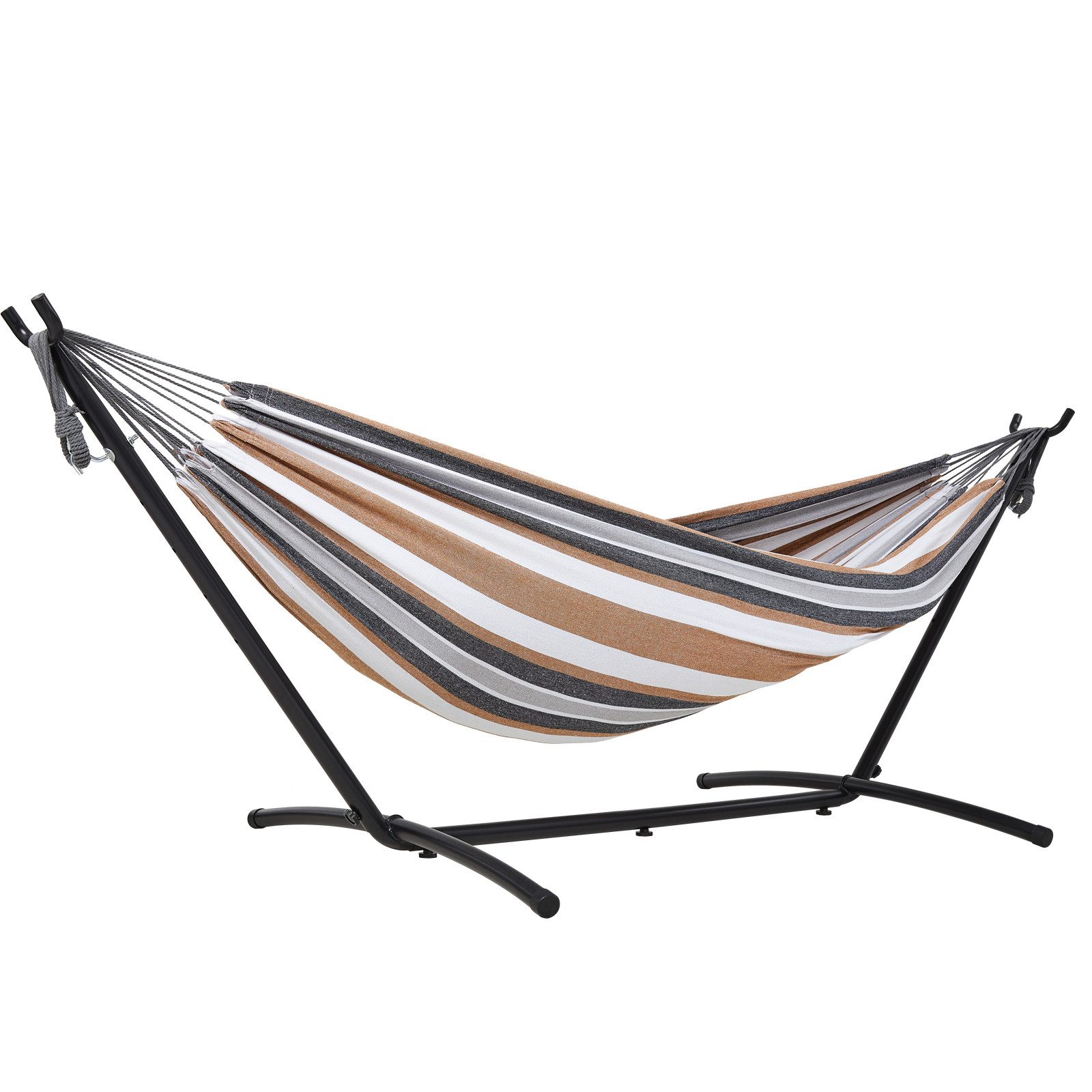 Mondeer Hängematte Gartenhängematte (Doppelhängematte), 6 Höhen günstig online kaufen