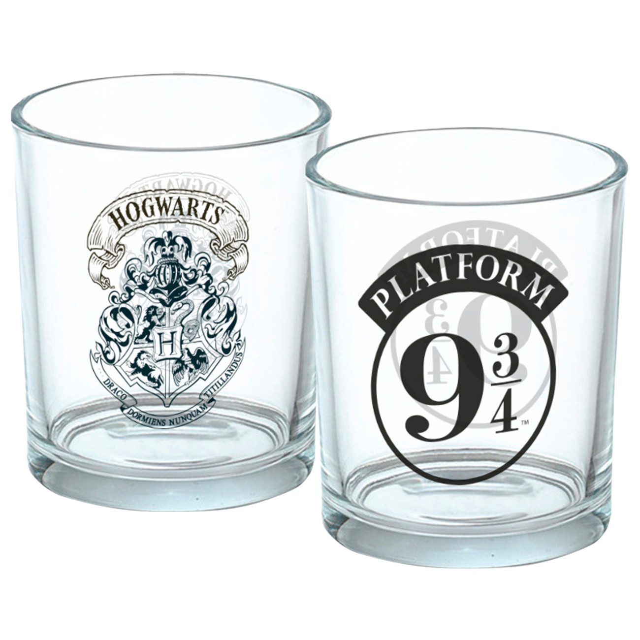 Gläser-Set HP Hogwarts Express s/w 2er Set