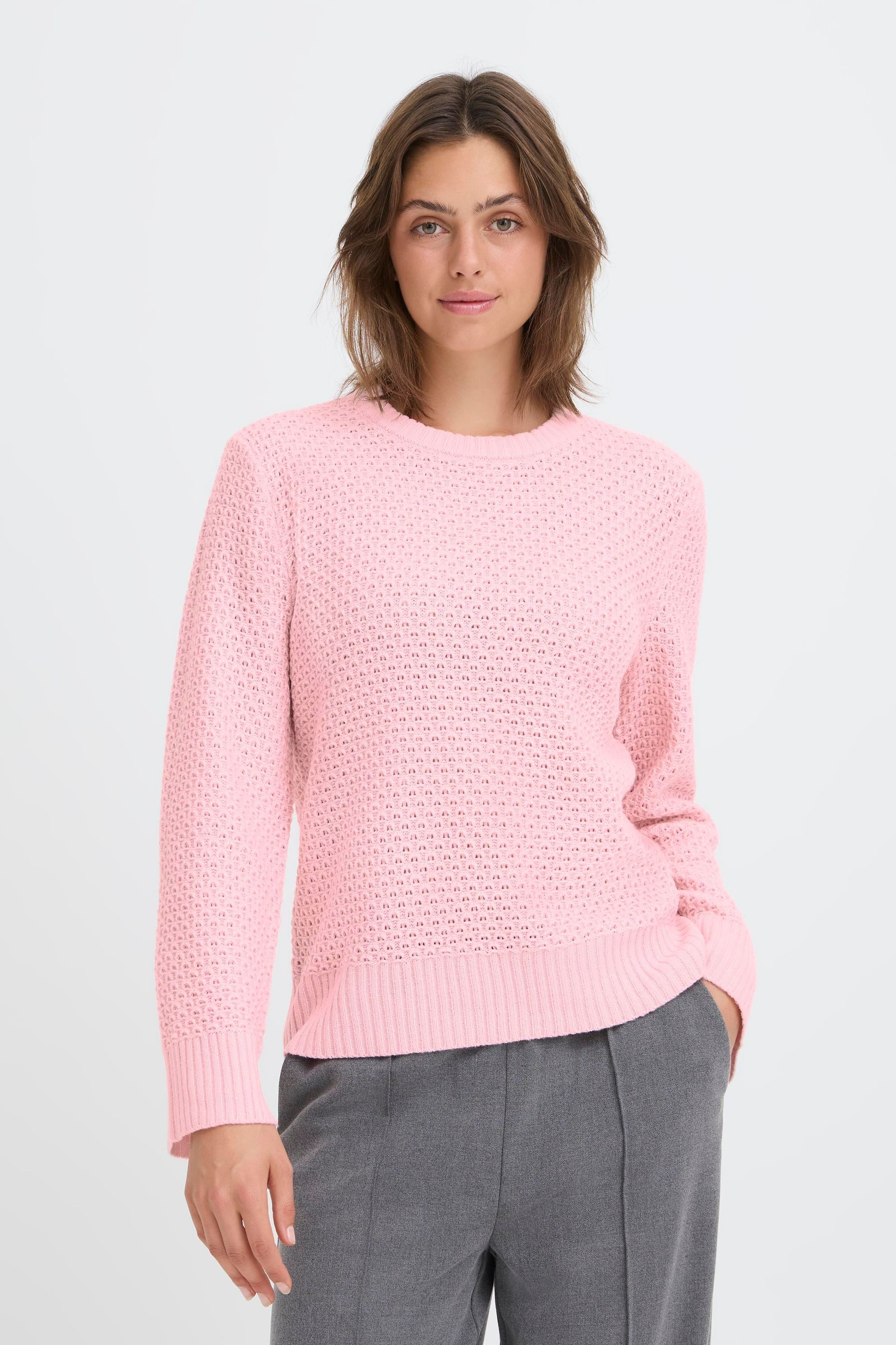 OXMO Strickpullover OXBMMNELLY JUMPER Modischer Strickpullover günstig online kaufen