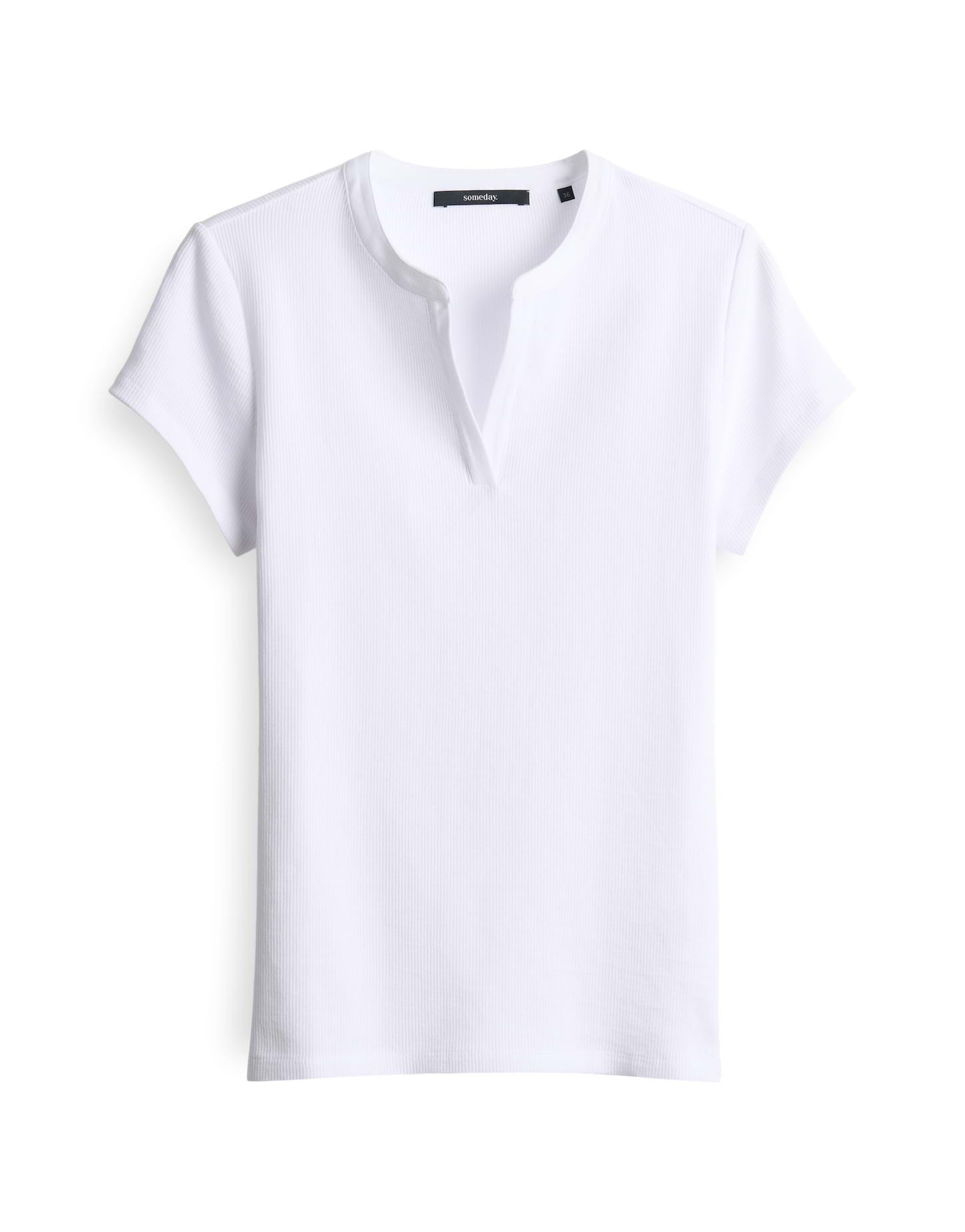 someday Kurzarmshirt Geripptes Shirt KLEOH DETAIL günstig online kaufen
