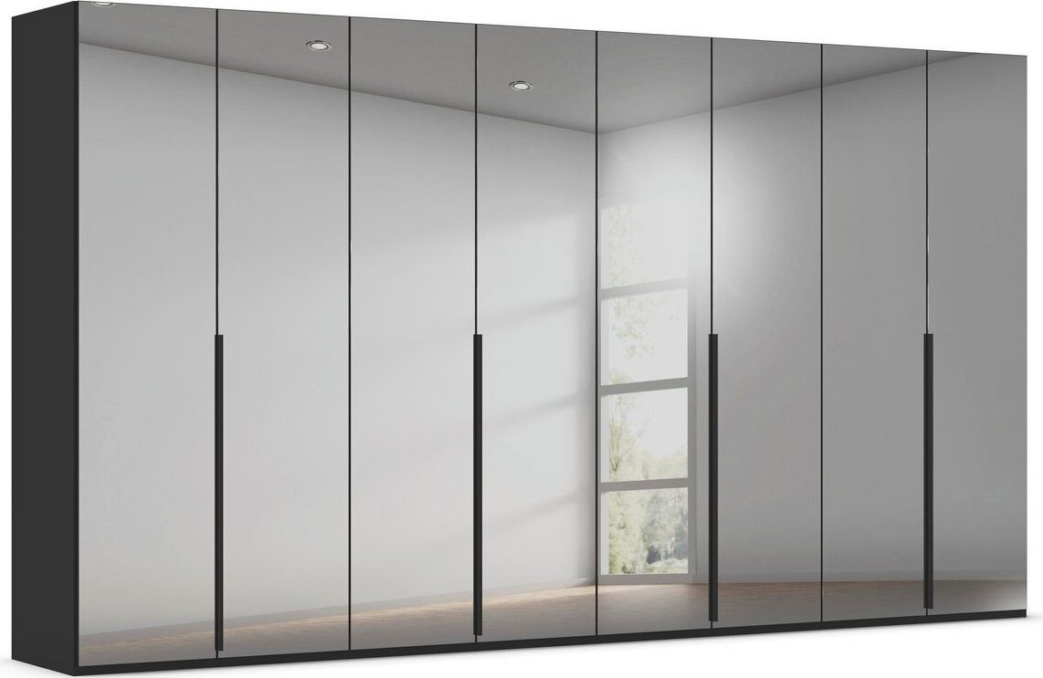 LeGer Home by Lena Gercke Kleiderschrank Schrank Garderobe Ankleide Schlafzimmer Flur SERINA Eyecatcher (3 verschiedene Ausstattungen BASIC/CLASSIC/PREMIUM (inkl. SOFT-CLOSE) in 6 Breiten (101 - 401 cm) mit Front Glas oder Dekor MADE IN GERMANY
