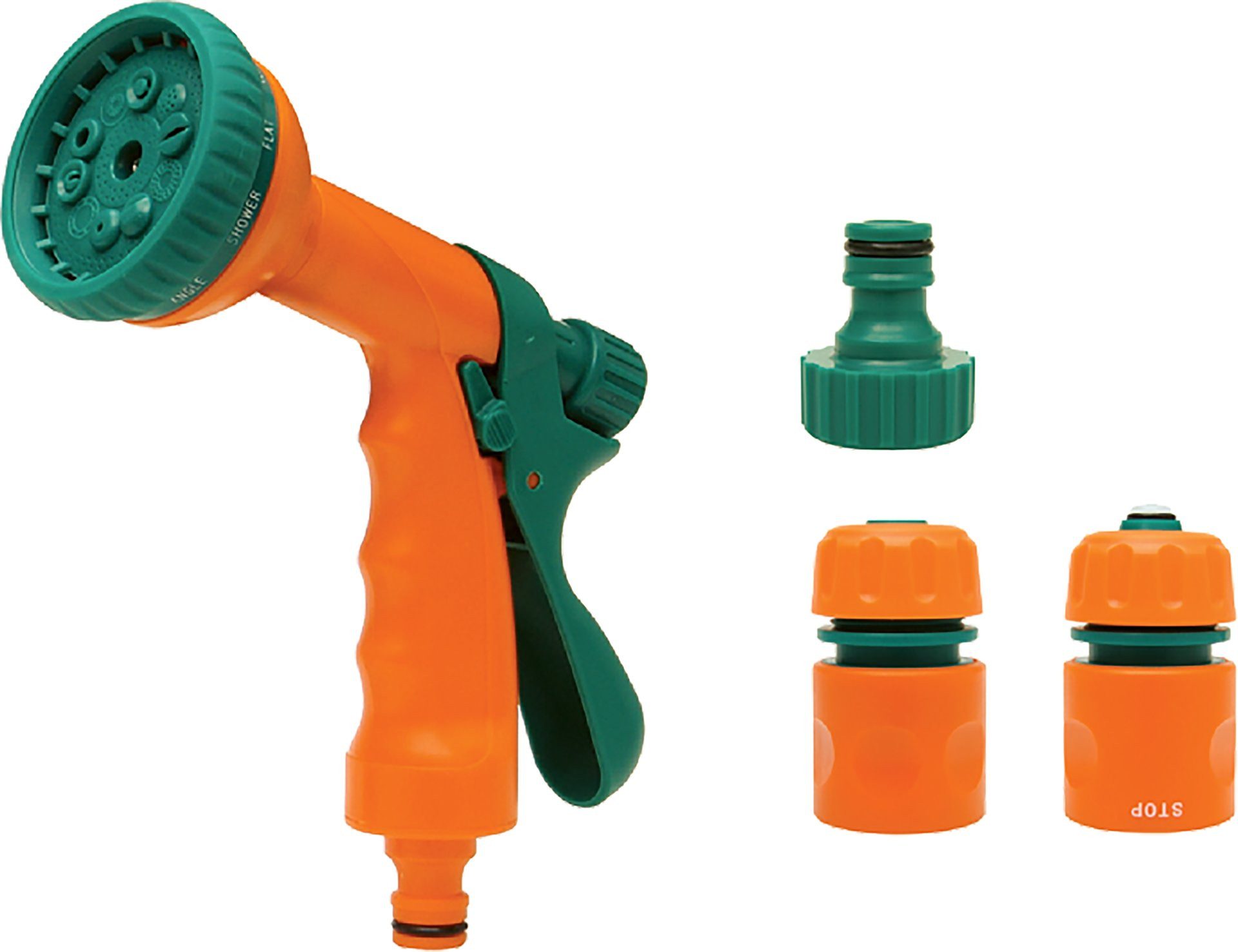 TRIZERATOP Gartenspritze 4-teiliges Bewässerungsset mit 10-fach Düse 1/2", (4-teiliges Bewässerungsset mit 10-fach Düse 1/2", 4-teiliges Bewässerungsset mit 10-fach Düse 1/2), keine