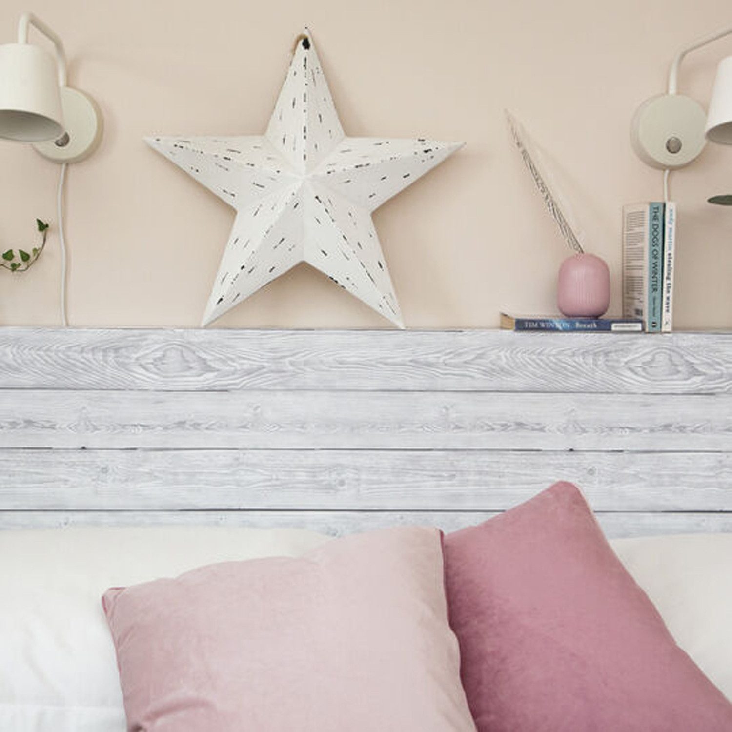 d-c-fix Möbelfolie Shabby Wood - selbstklebende Dekofolie Klebefolie für Möbel Küche, Designfolie - abwaschbar, zuschneidbar und rückstandslos entfernbar – Bild 3 von 5
