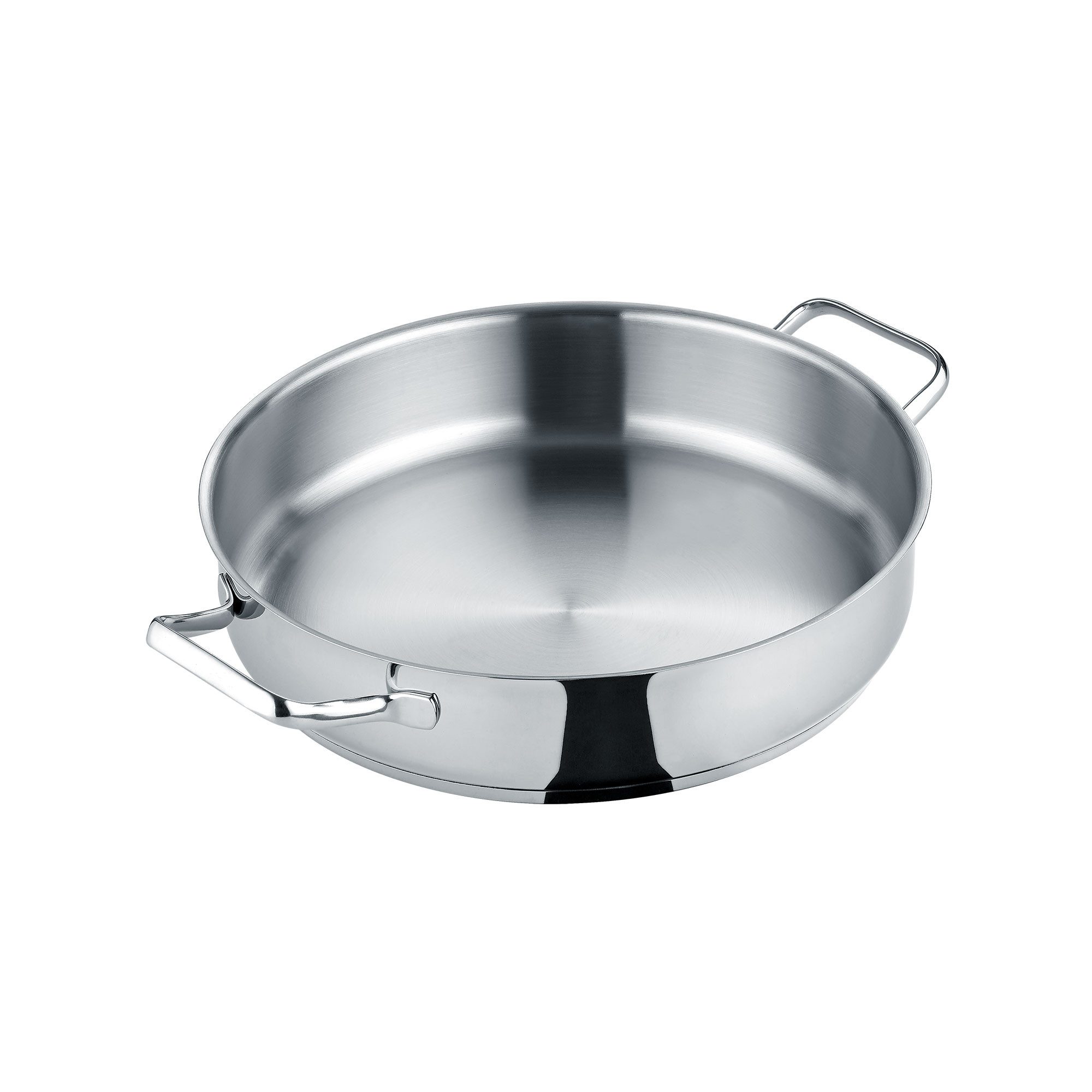 Berndes Servierpfanne 28cm (mit Deckel) - b.brilliant, Edelstahl