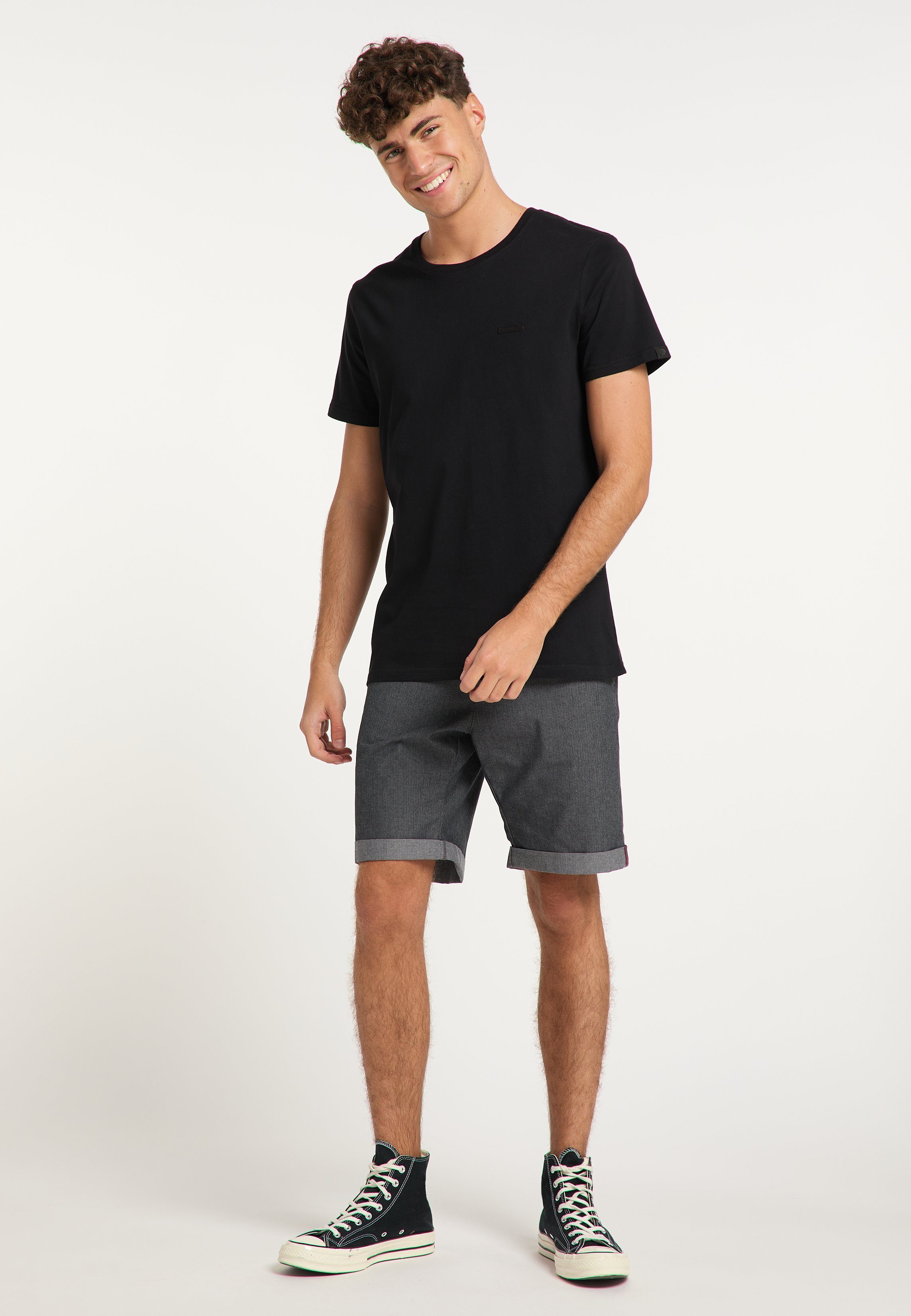 Ragwear Shorts LINY Nachhaltige & Vegane Mode BLACK