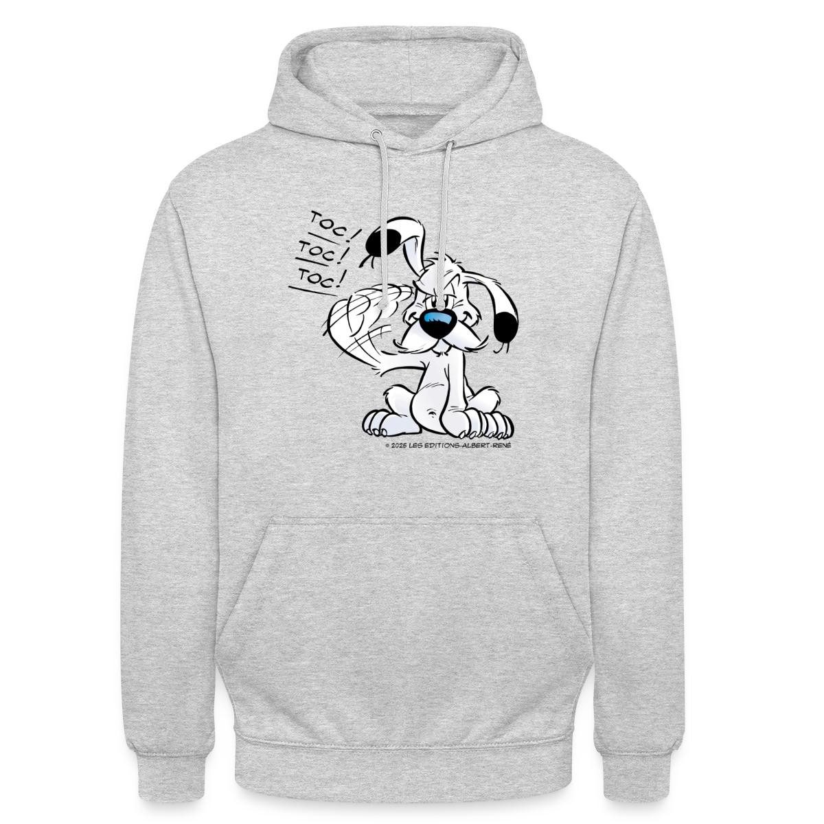 Spreadshirt Hoodie Asterix & Obelix Idefix Klopft Toc Toc Unisex Hoodie (1-tlg)