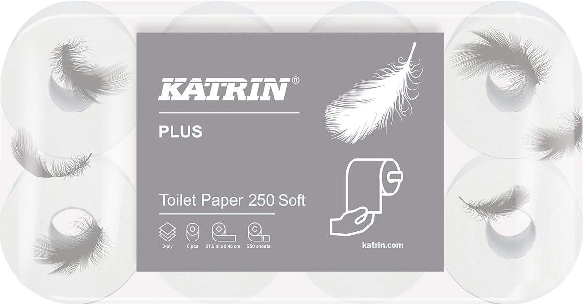 KATRIN Toilettenpapier KATRIN 11841 72 Rollen Toipapier Classic Eco