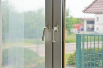Fensterfolie Folie selbstklebend für Glas Fenster Spiegel transparent Rolle 1mx100m, Scorprotect®