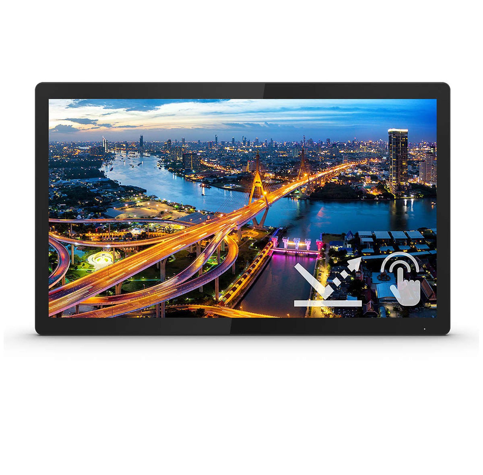 Philips B Line 222B1TFL - LED - 55.9 cm (22) (21.5" sichtbar) - Touchscreen - TFT-Monitor (1920 x 1080 px, Full HD, 4 ms Reaktionszeit, 75 Hz, IPS, Touchscreen)