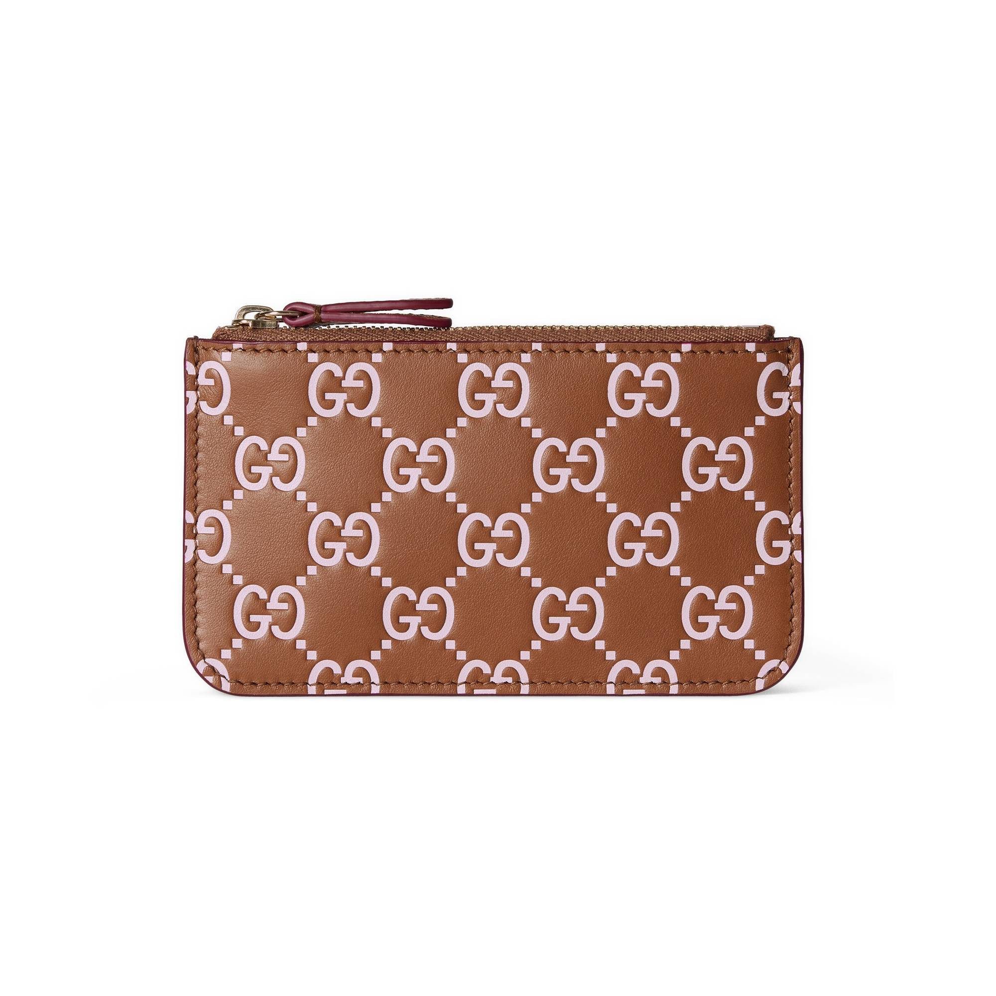 GUCCI Schlüsseltasche GG Emblem Key Pouch