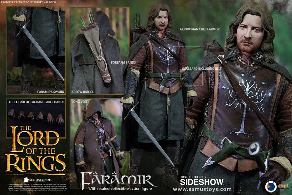 Asmus Collectible Toys Actionfigur Herr der Ringe (Lord Of The Rings) 1/6 Faramir 30 cm Actionfigur