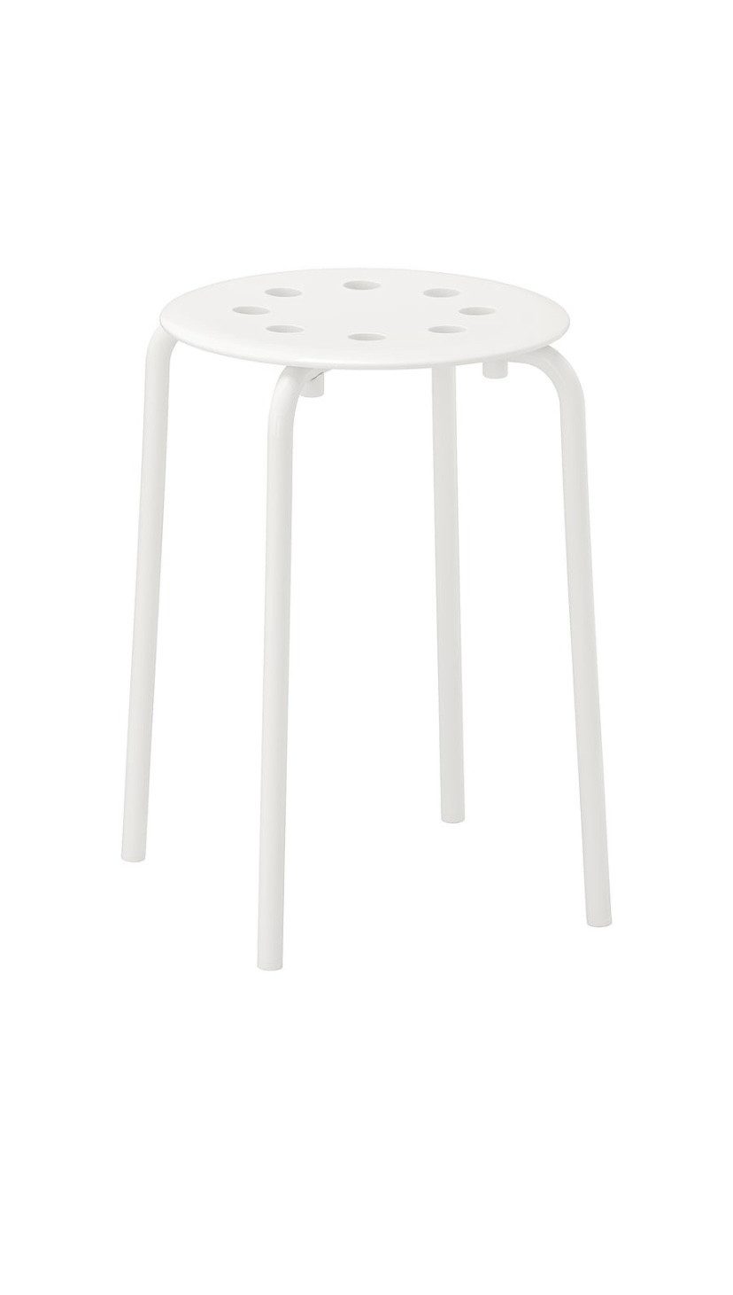 IKEA Sitzhocker IKEA MARIUS Hocker Stapeltisch, 45 cm