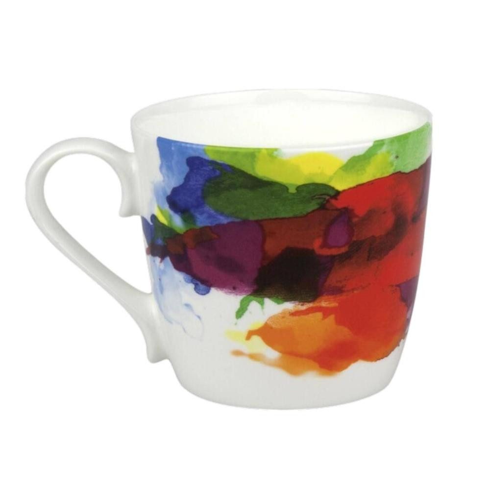 Könitz Tasse Könitz Bone China Becher ON COLOUR - FLOW, Fine Bone
